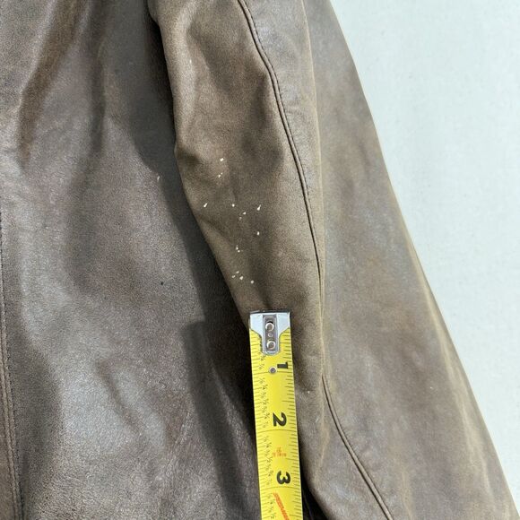 Vintage Leather Shop Argentina Women’s Brown Jacket Size 2 - Picture 6 of 14
